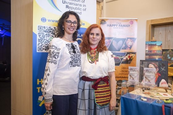 Oksana Knyha and Olha Bublyk